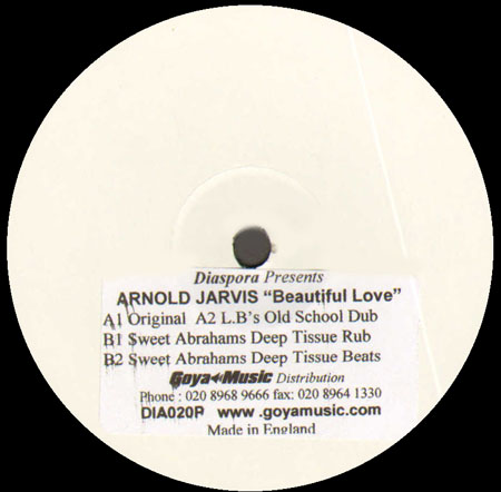 ARNOLD JARVIS - Beautiful Love (Original, Sweet Abrahms Rmxs)