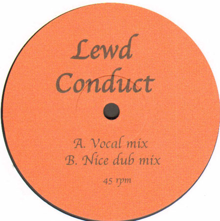 UNKNOWN ARTIST - Lewd Conduct