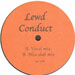 UNKNOWN ARTIST - Lewd Conduct