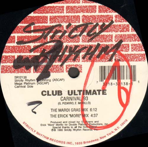 CLUB ULTIMATE - Carnival '93