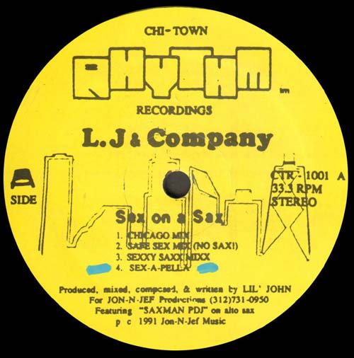 L.J & COMPANY - Sex On A Sax