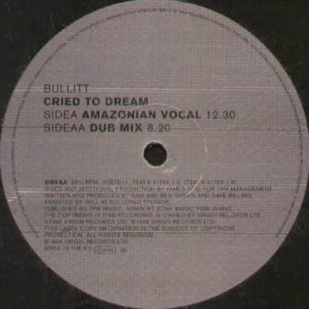 BULLITT - Cried To Dream (Beat Foundation Rmx)