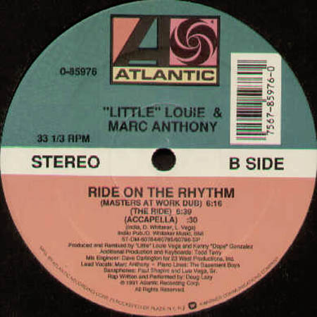 LITTLE LOUIE & MARC ANTHONY - Ride On The Rhythm