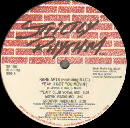 RARE ARTS - Yeah (I Got You Movin'), Feat. R.I.C.