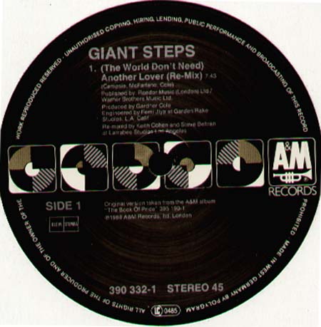 GIANT STEPS - Another Lover