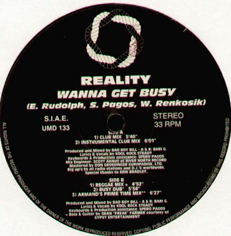 REALITY - Wanna Get Busy