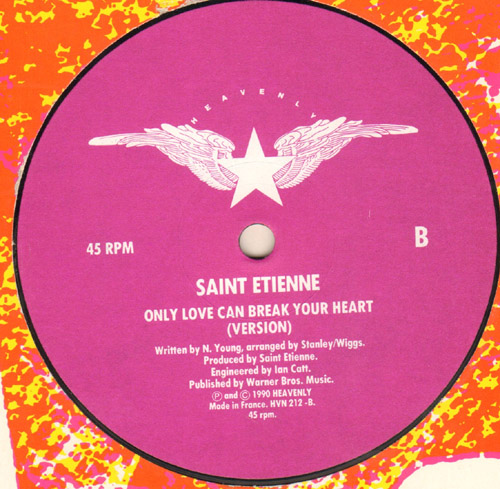 SAINT ETIENNE - Only Love Can Break Your Heart