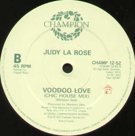 JUDY LA ROSE - Voodoo Love
