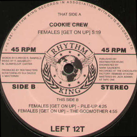 THE COOKIE CREW - Females (Get On Up)