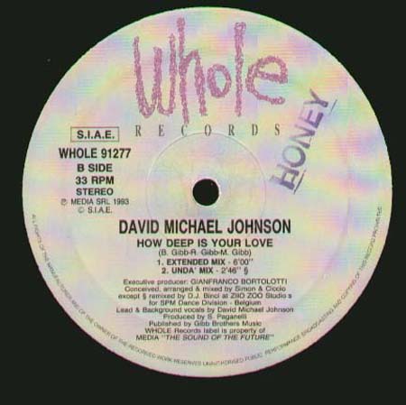 DAVID MICHAEL JOHNSON - How Deep Is Your Love