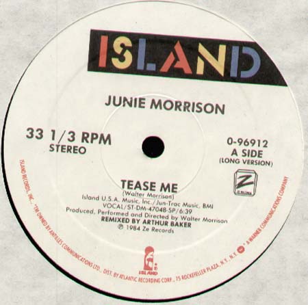 JUNIE MORRISON - Tease Me (Arthur Baker Rmx)