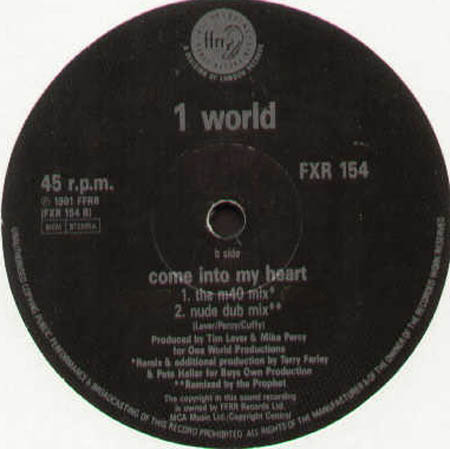 1 WORLD - Come Into My Heart (Heller & Farley  Rmx)