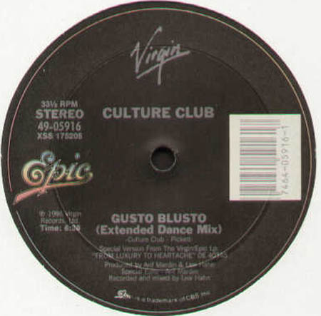 CULTURE CLUB - Gusto Blusto