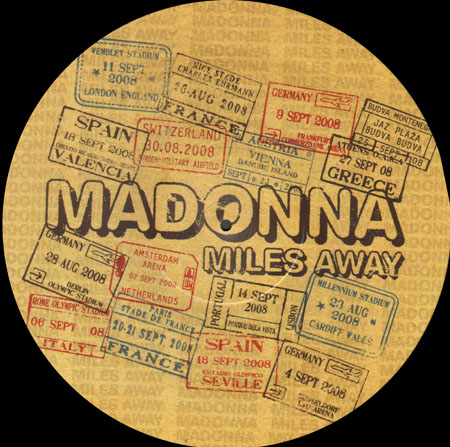MADONNA - Miles Away (Picture Disc)