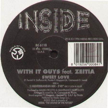 WITH IT GUYS - Sweet Love - Feat. Zeitia Massiah (DJ Pierre, R.A.F. By Picotto  Rmx)