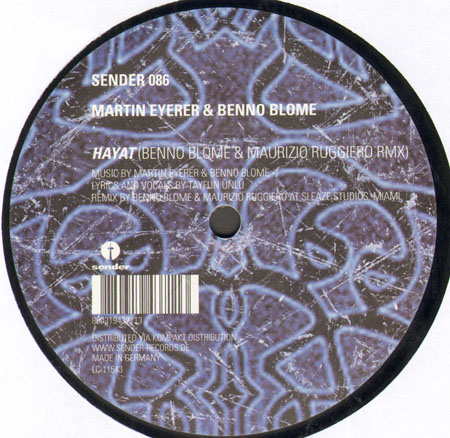 MARTIN EYERER & BENNO BLOME - Hayat