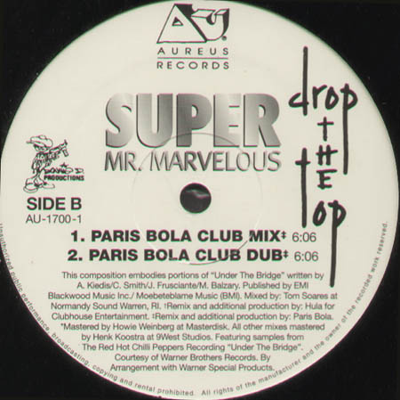 SUPER MR. MARVELOUS - Drop The Top