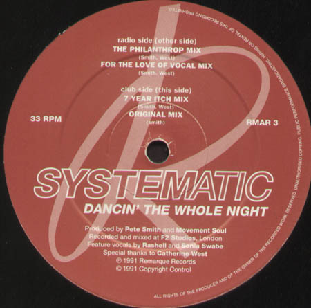 SYSTEMATIC - Dancin' The Whole Night