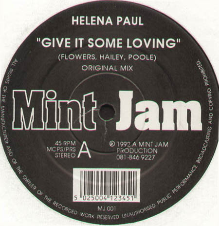 HELENA PAUL - Give It Some Loving 