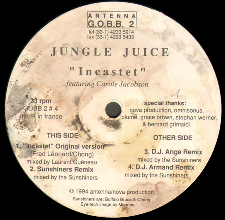JUNGLE JUICE - incastet