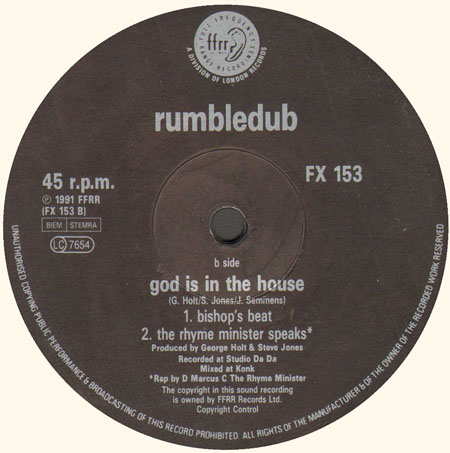 RUMBLEDUB - God Is In The House
