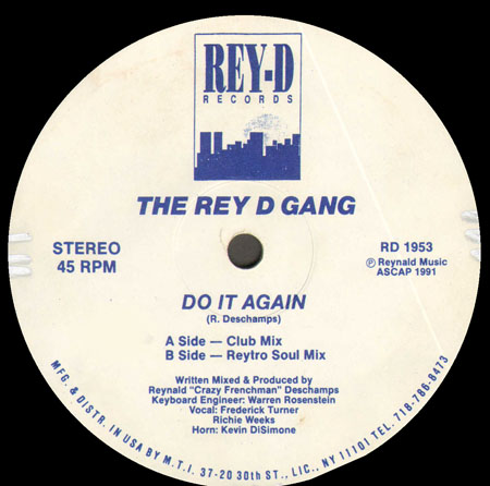THE REY-D GANG - Do It Again