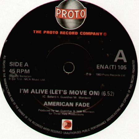 AMERICAN FADE - I'm Alive (Let's Move On) 