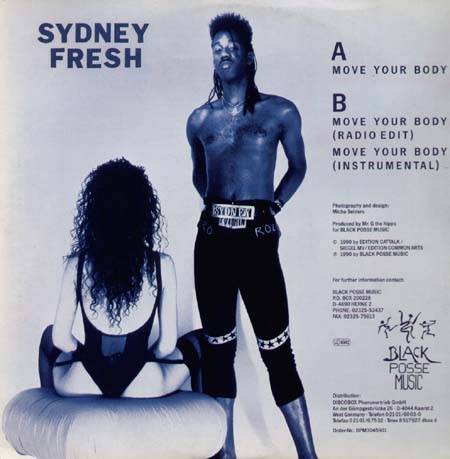 SYDNEY FRESH Move Your Body Black Posse Vinyl 12 Inch BPM 3045901