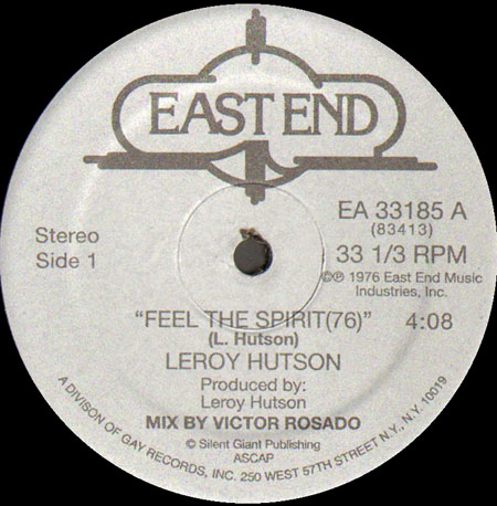 LEROY HUTSON - Feel The Spirit (76) 