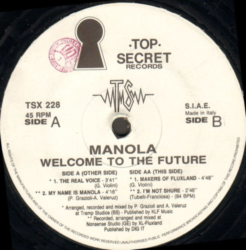 MANOLA - Welcome To The Future