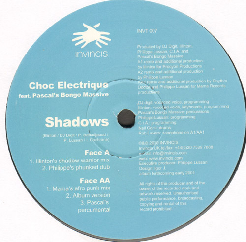 CHOC ELECTRIQUE - Shadows, Feat. Pascal's Bongo Massive 