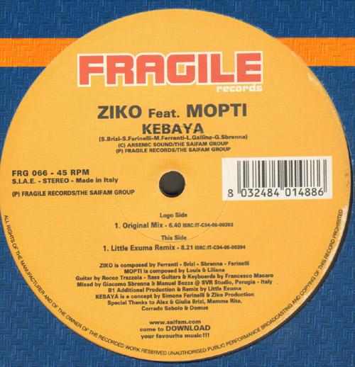 ZIKO, FEAT MOPTI - Kebaya, Feat Mopti