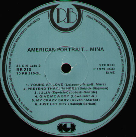 MINA - American Portrait