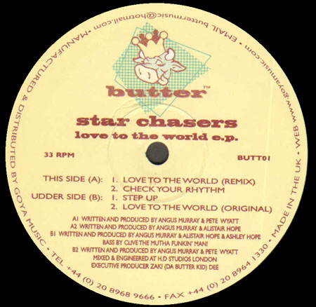 STARCHASERS - Love To The World EP