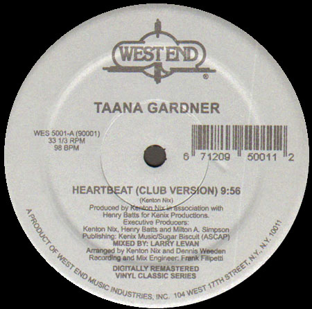 TAANA GARDNER - Heartbeat