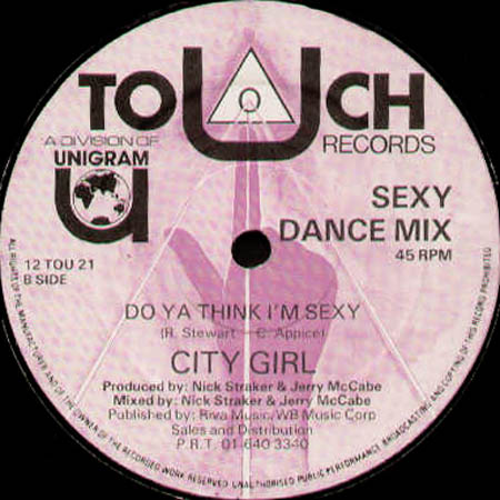 CITY GIRL - Do Ya Think I'm Sexy