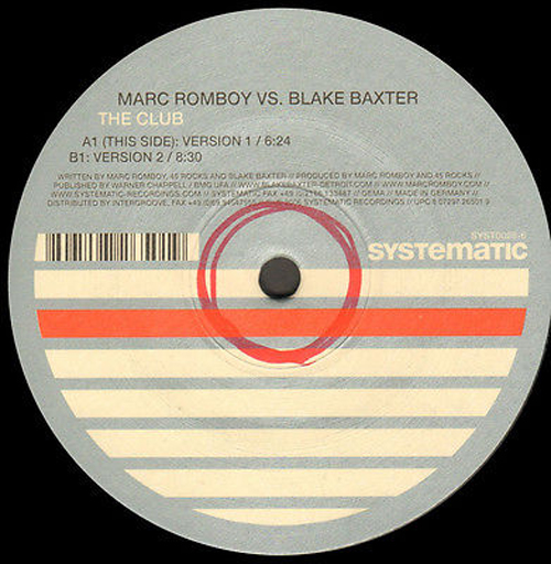 MARC ROMBOY - The Club , vs. Blake Baxter