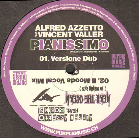 ALFRED AZZETTO - Pianissimo, Feat. Vincent Valler / Near The Ocean, Feat. Robin S.