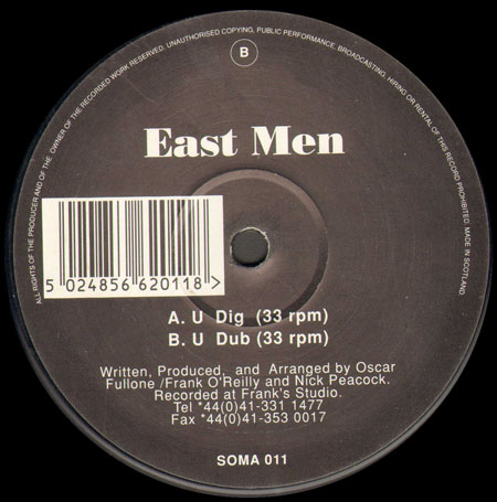 EAST MEN - U Dig,  U Dub