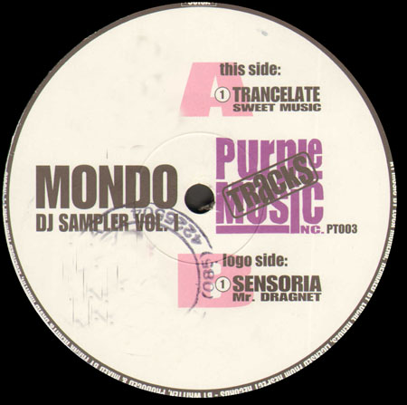 TRANCELATE / SENSORIA - Mondo DJ Sampler Vol 1