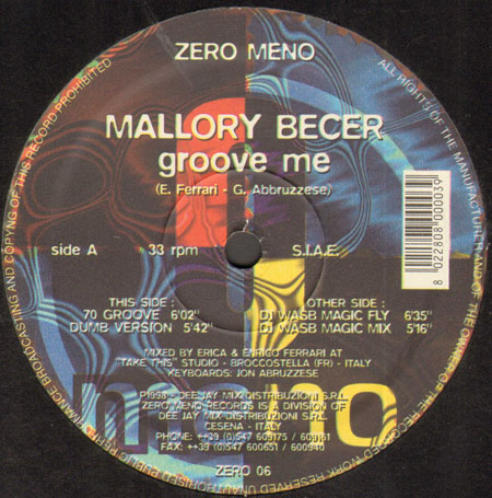 MALLORY BECER - Groove Me