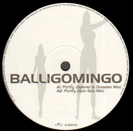 BALLIGOMINGO - Purify (Gabriel & Dresden , Gus Gus Mixes)