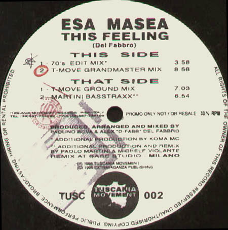 ESA MASEA - This Feeling