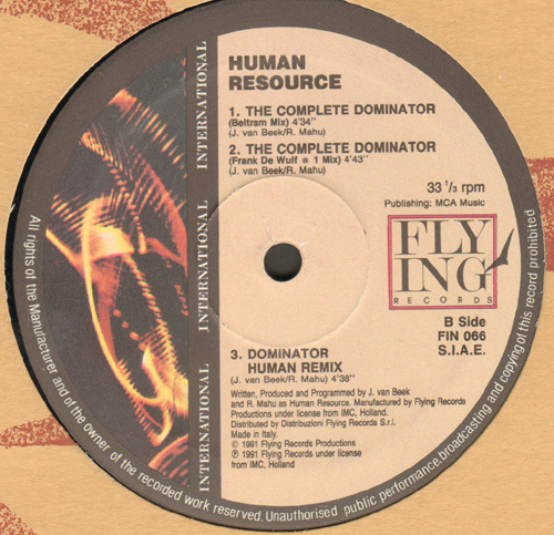 HUMAN RESOURCE - The Joke / The Complete Dominator