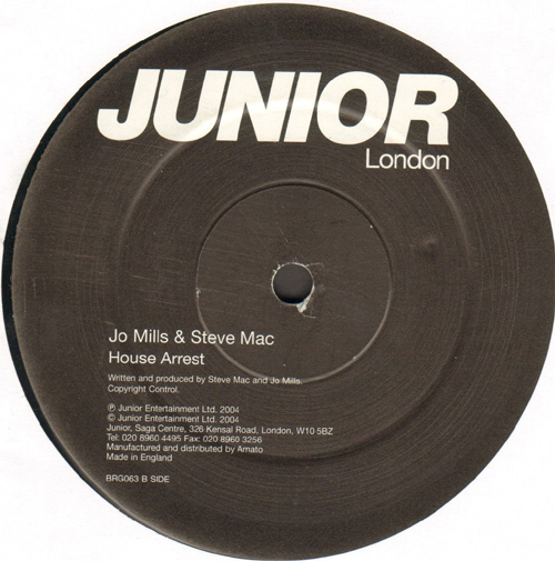 JO MILLS & STEVE MAC - House Arrest