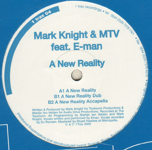MARK KNIGHT & MTV - A New Reality , Feat. E-Man