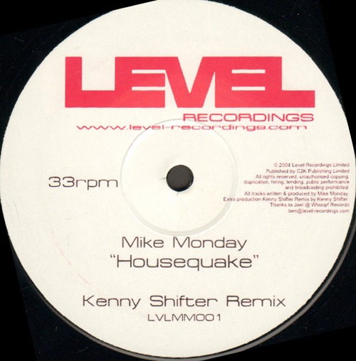 MIKE MONDAY - Housequake