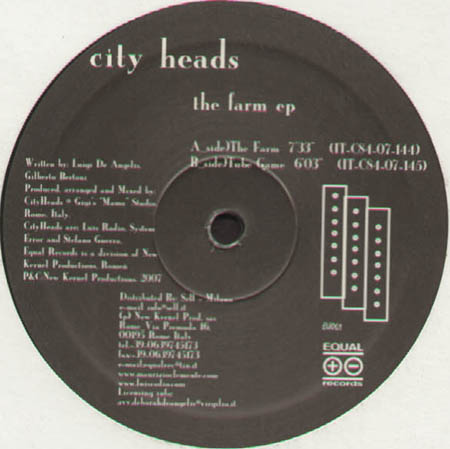 CITY HEADS - The Farm EP