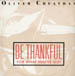 OLIVER CHEATHAM - Be Thankful For What You've Got