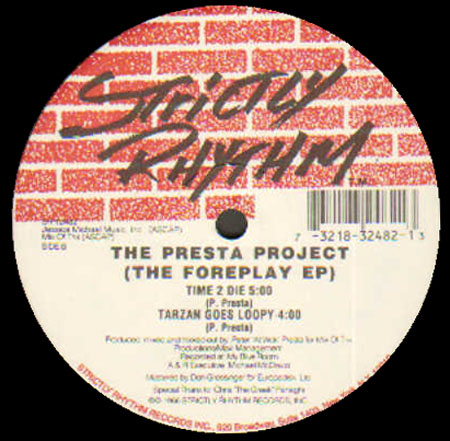 THE PRESTA PROJECT - The Foreplay EP